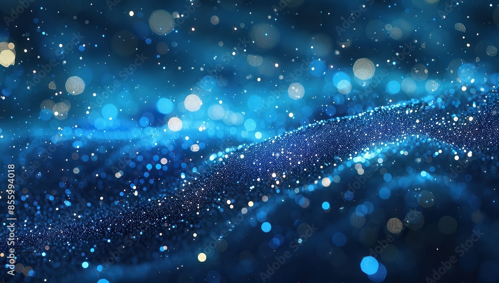 Abstract Blue and White Sparkle Background Abstract Blue and White Sparkle Background