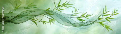 Frame of various green leaves on a black background.
Concept: environmental projects, banners and backgrounds for web design, promotional materials related to plants and nature.