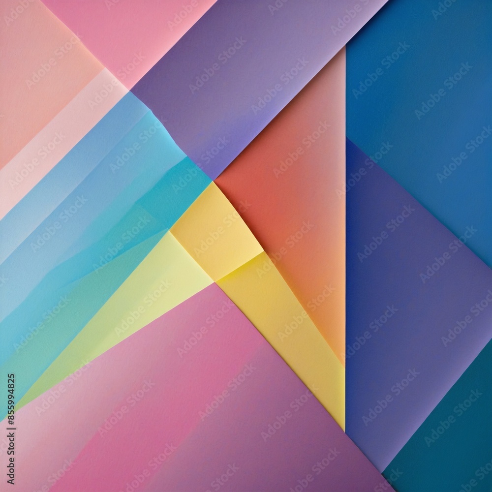 Fototapeta premium Vivid Spectrum: an Exploration of Color and Form