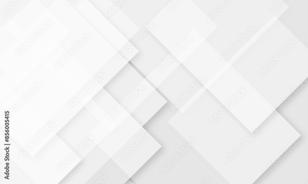 Abstract white and gray background with square white light background. Seamless white geometric glossy vector background. Abstract white and gray square technology poster, cover, banner background. Abstract white and gray background with square white light background. Seamless white geometric glossy vector background. Abstract white and gray square technology poster, cover, banner background.