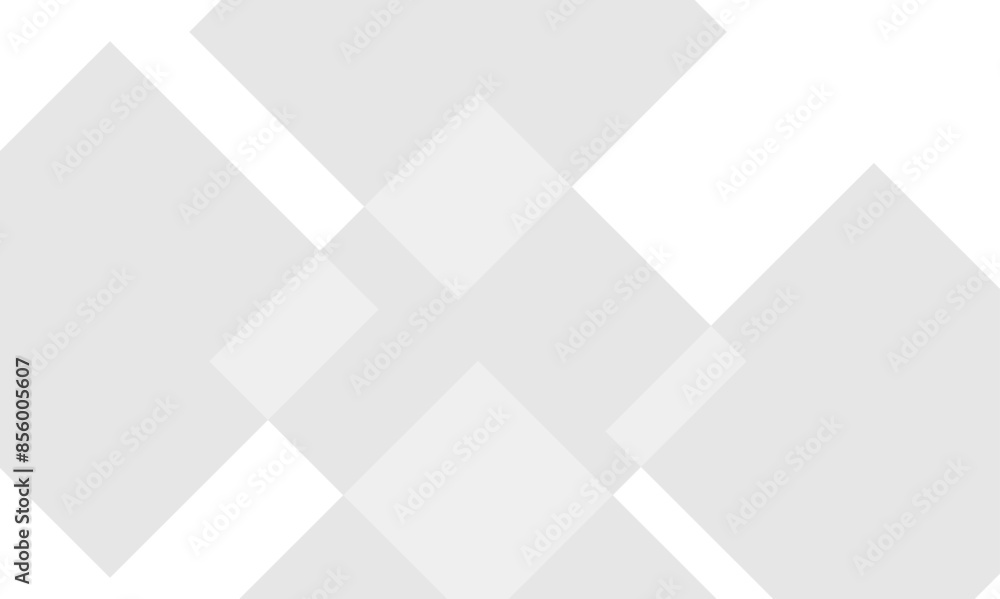 Fototapeta premium White and gray square technology modern background. Abstract white and grey color geometric background with copy space. Design for cover, poster, brochure, banner, wallpaper design.