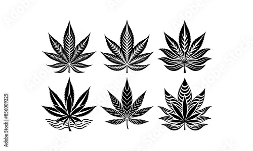 cannabis leaf vector illustration