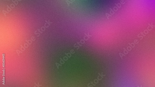 Pink magenta green free form gradient background, grainy texture, blurred color web banner design, bright shine, grungy texture, bright glowing template.