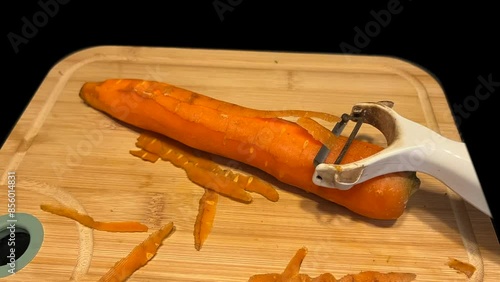 Peeling the Carrot Stop Motion Animation