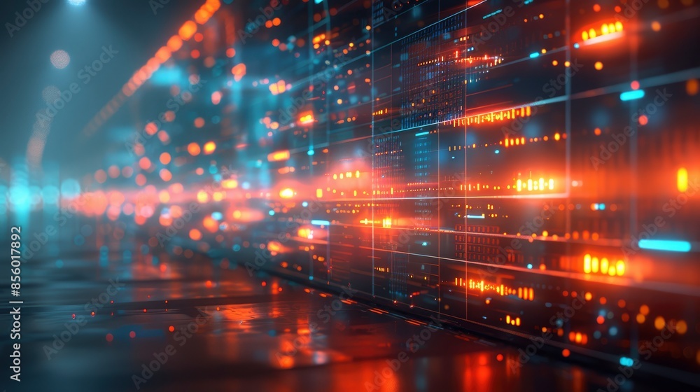 Fototapeta premium with strategy blogs visible on its screen background