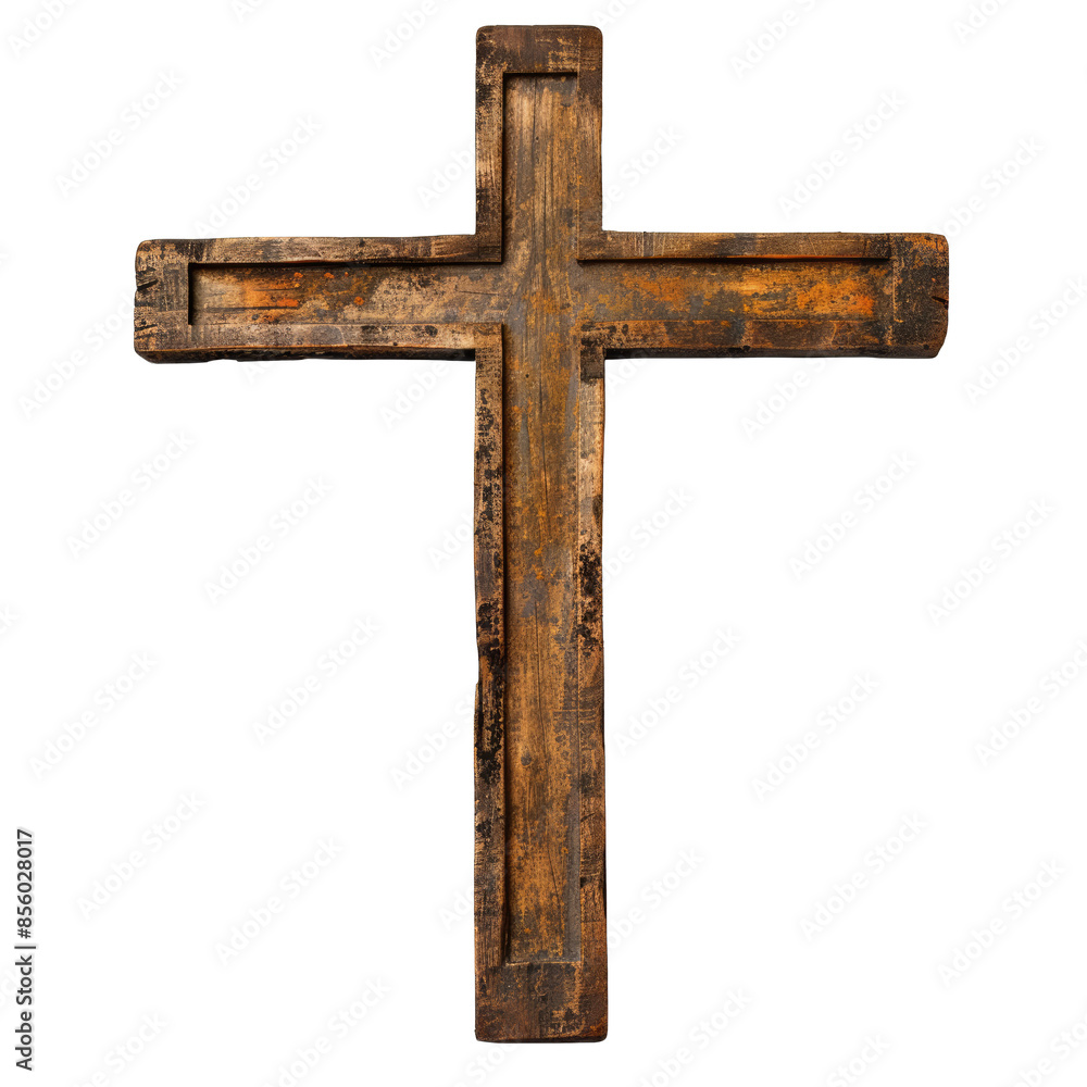 cross on white background cross on white background