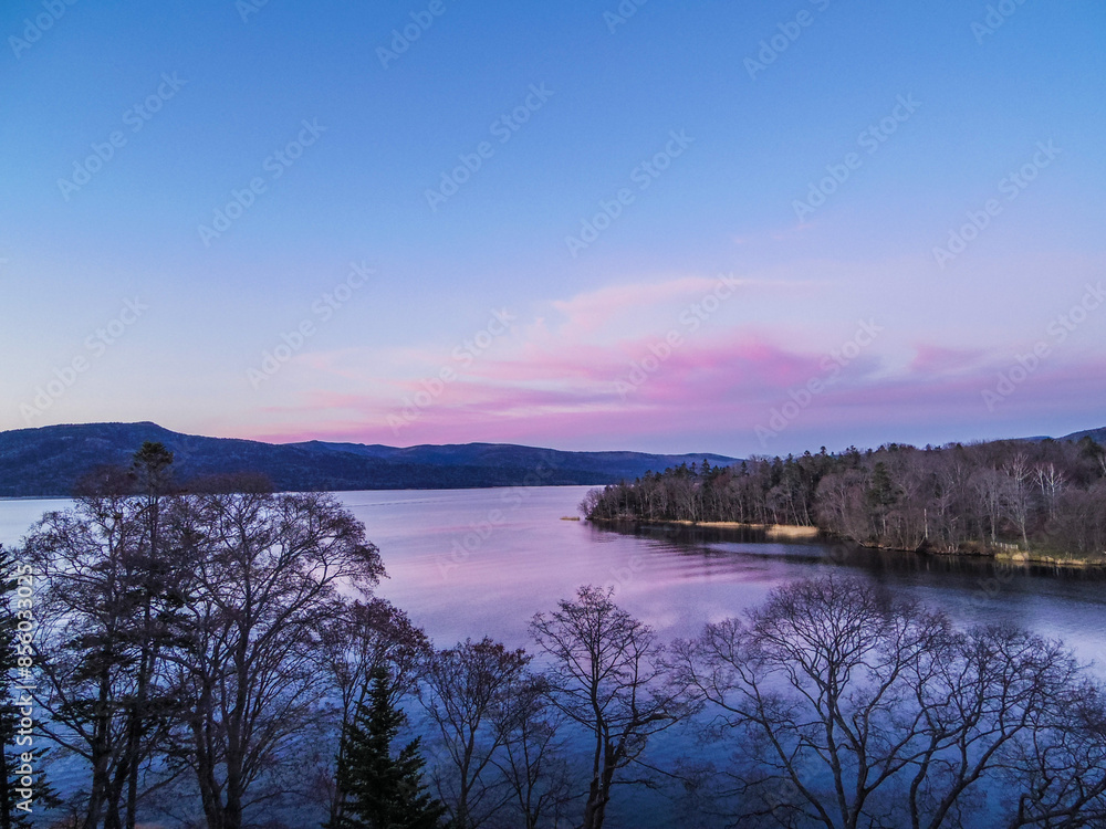 【北海道】阿寒湖の風景 【北海道】阿寒湖の風景