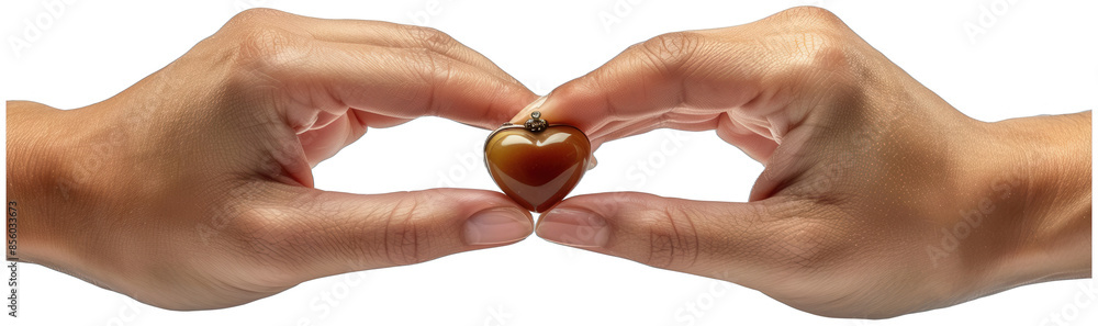 person holding a heart shaped object in their hands person holding a heart shaped object in their hands