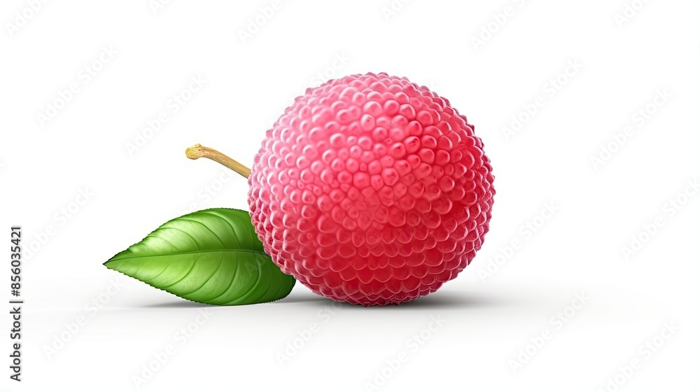 A lychee is a small, round fruit with a red, bumpy skin. The flesh is white and translucent, and it has a sweet, slightly acidic flavor. A lychee is a small, round fruit with a red, bumpy skin. The flesh is white and translucent, and it has a sweet, slightly acidic flavor.