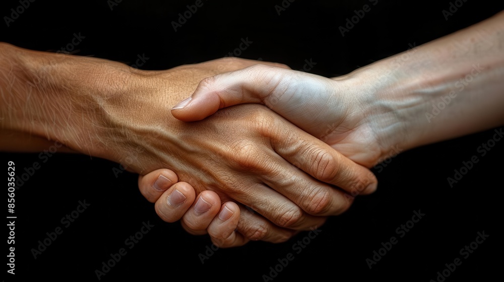 close up of two people shaking hands close up of two people shaking hands