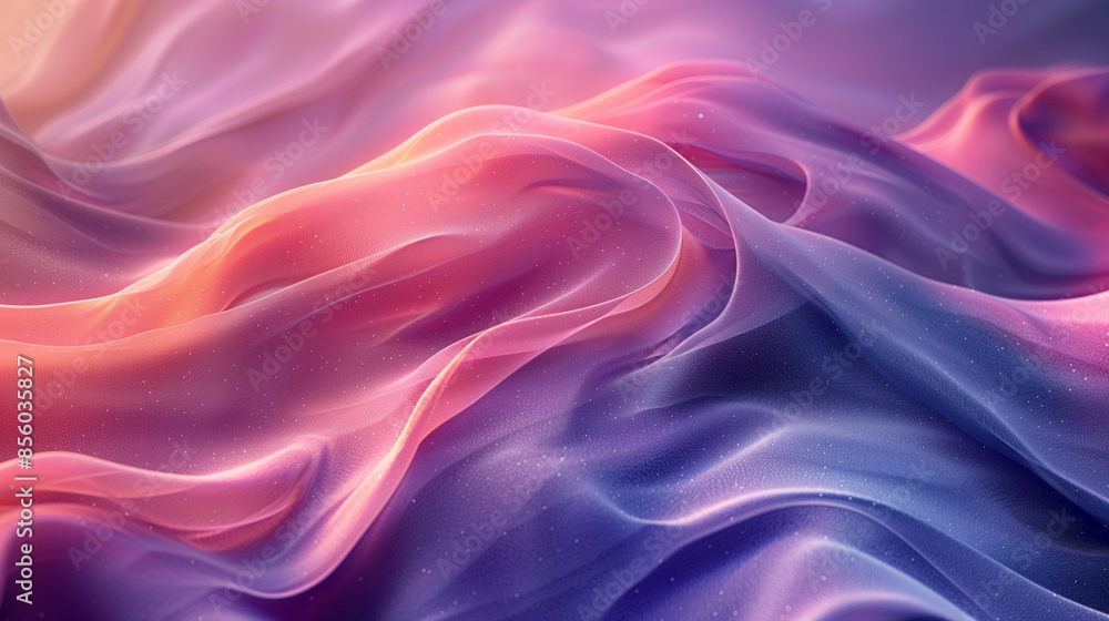smooth and flowing abstract waves in vibrant gradient hues of pink and purple, creating a captivating and serene visual effect with a touch of sparkle smooth and flowing abstract waves in vibrant gradient hues of pink and purple, creating a captivating and serene visual effect with a touch of sparkle
