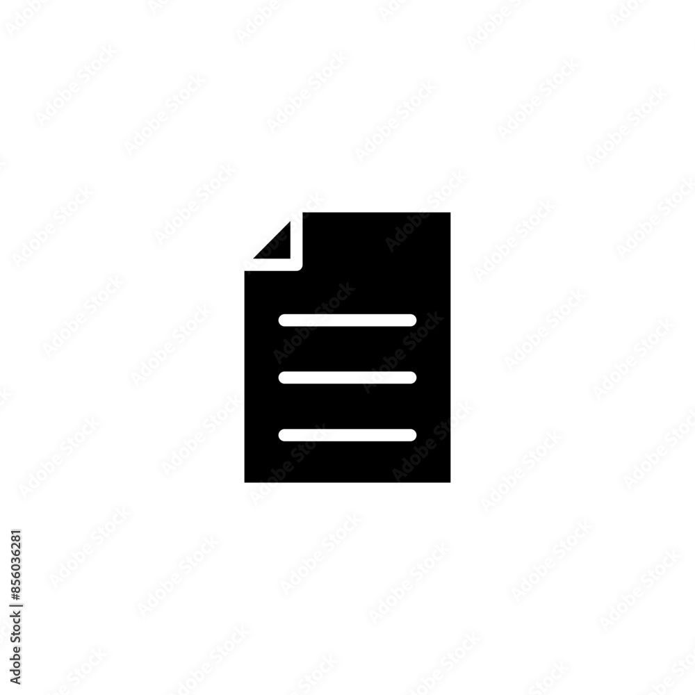 Obraz premium Document Icon