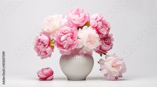 pink tulips in vase