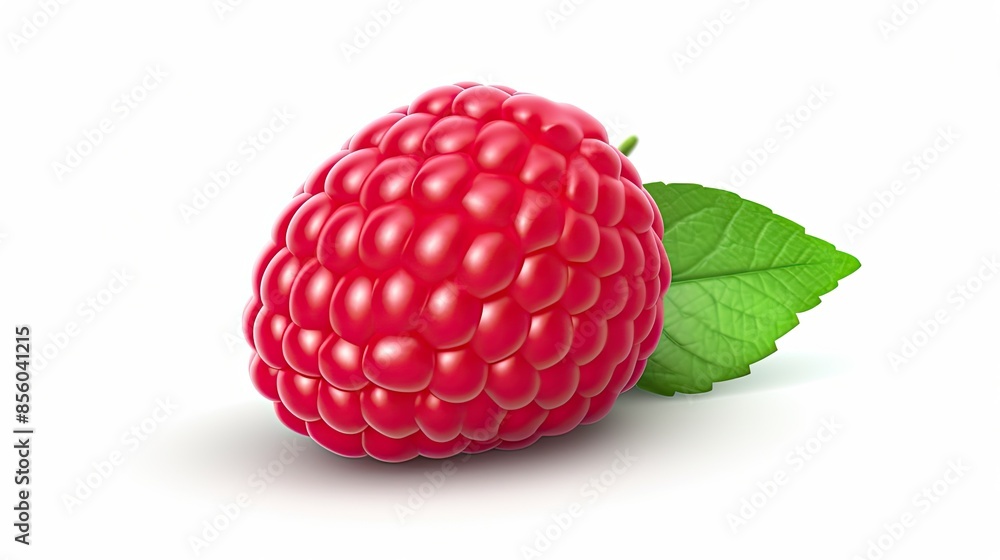 A photo of a fresh, ripe raspberry. The raspberry is red and juicy, with a sweet and slightly tart flavor. A photo of a fresh, ripe raspberry. The raspberry is red and juicy, with a sweet and slightly tart flavor.