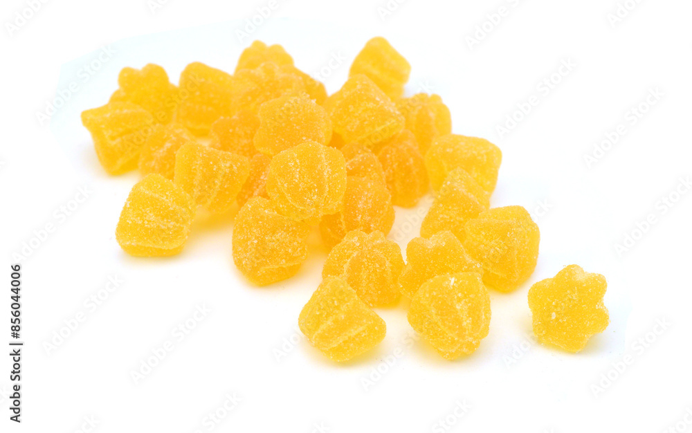 Gummy shaped cutter, isolated on white background Gummy shaped cutter, isolated on white background