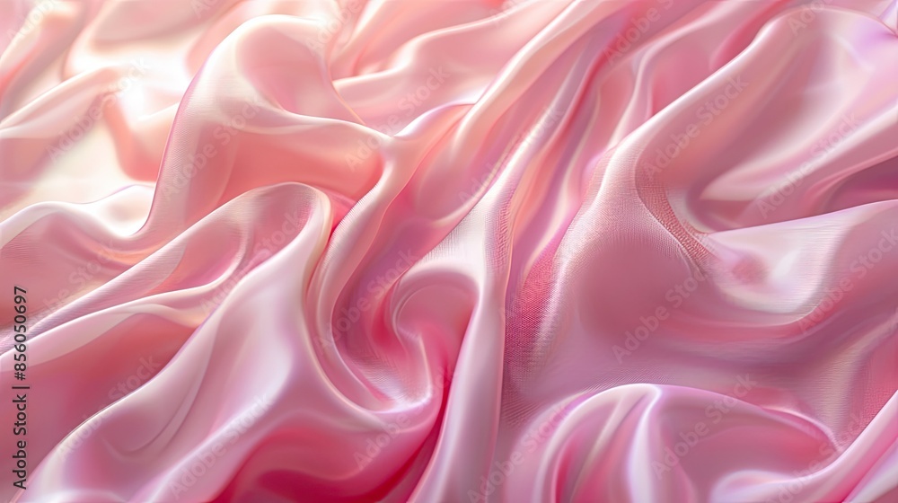 Obraz premium Soft and luxurious pink gradient background with an elegant, velvety texture
