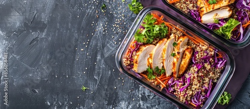 Healthy meal prep container...