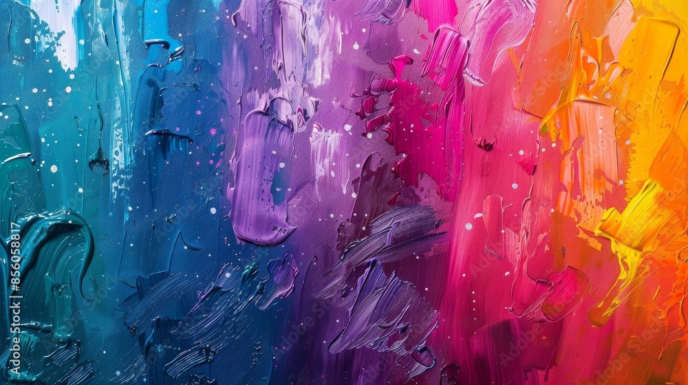 Vibrant abstract artwork featuring a fusion of grunge textures, bold brushstrokes, and vibrant acrylic and oil paint elements Vibrant abstract artwork featuring a fusion of grunge textures, bold brushstrokes, and vibrant acrylic and oil paint elements