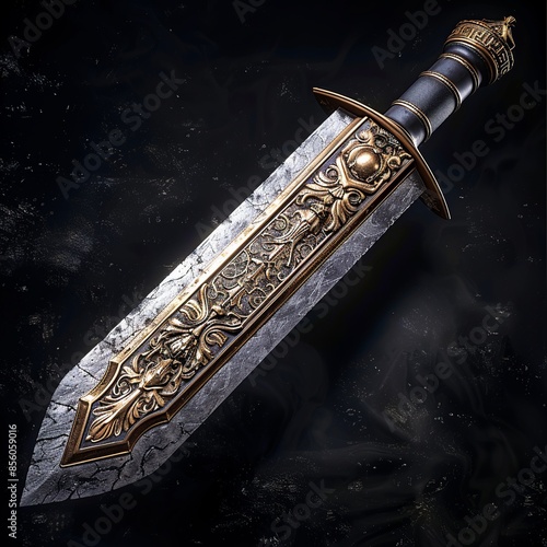 Wallpaper Mural Journey back in time with a glimpse of the Roman Empire military arsenal showcasing a diverse array of ancient weapons and armor used by legionnaires in battles across ancient Rome. Torontodigital.ca