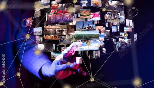 streaming data picture vide...