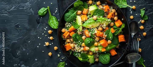 Avocado, quinoa, roasted sw...