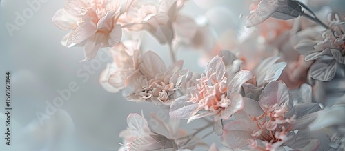 Beautiful plastic flowers i...