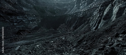 coal open-cast mining. with...