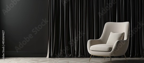 comfortable beige chair nea...