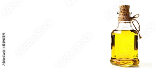Bottle of cooking oil with ...