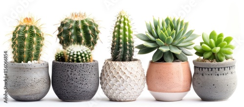 Succulent, cactus in pot fo...