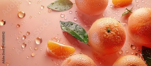 Water drops on ripe sweet o...