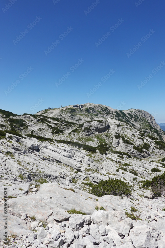 The view from Krippenstein mountain, Austria The view from Krippenstein mountain, Austria