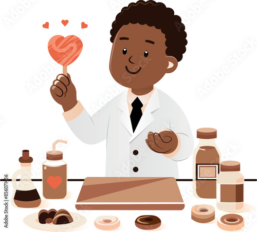 A confectioner creates sweet masterpieces by his hobby