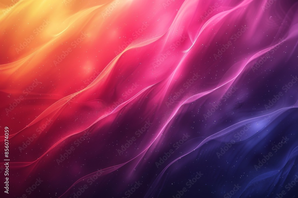 Obraz premium Abstract Colorful Wave Background