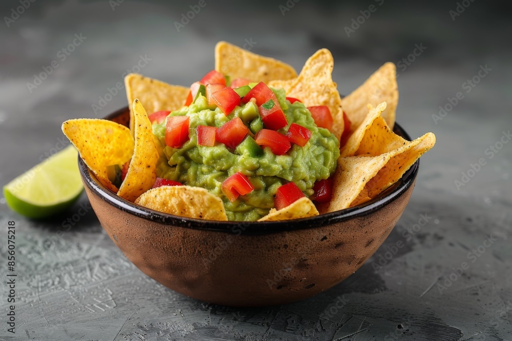 Guacamole with Tortilla Chips Guacamole with Tortilla Chips