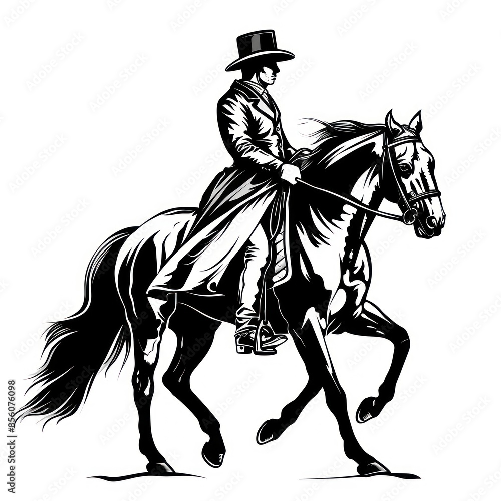 Fototapeta premium horse racing logo vector icon illustration