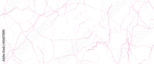 Vector marble pattern with pink cracks Transparent texture.	