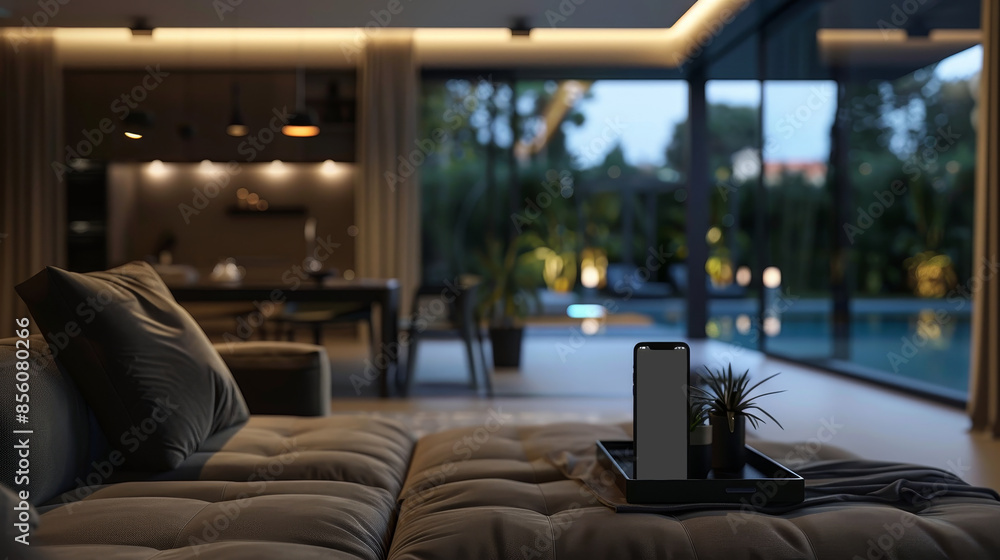 Remote home control in a mobile application Remote home control in a mobile application