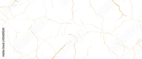Vector old marble pattern with brown cracks Transparent texture.	