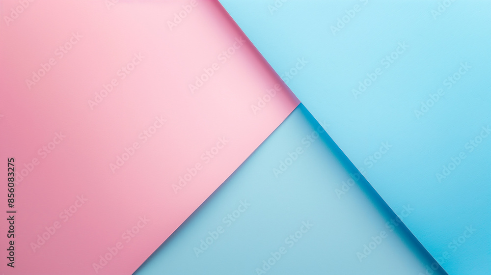 Pastel pink and blue geometric background Pastel pink and blue geometric background
