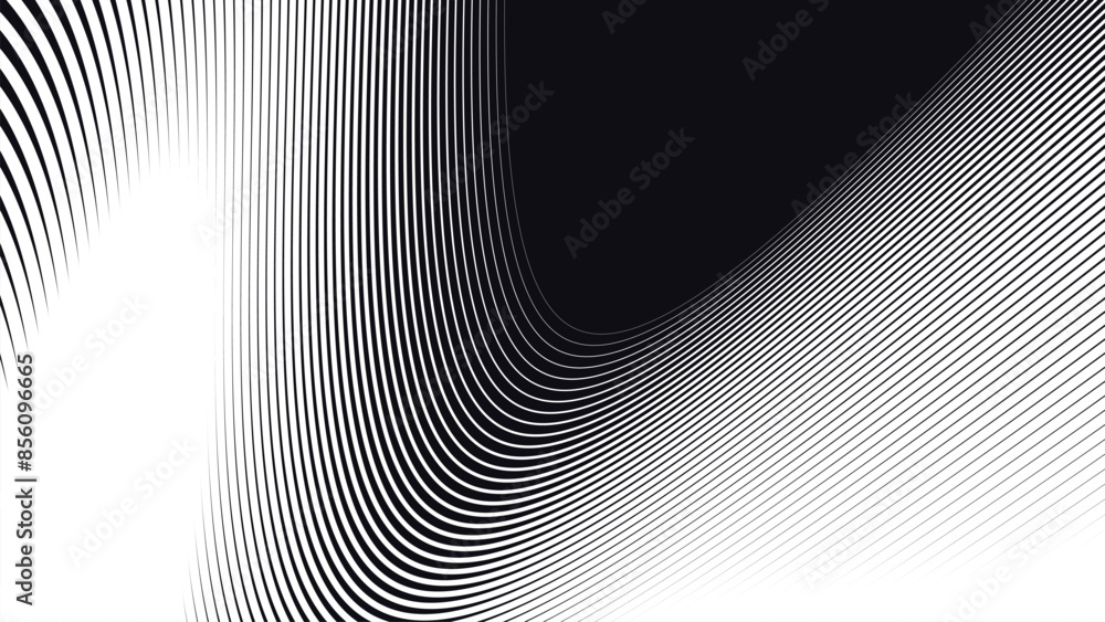 Black abstract background with curve line for backdrop or presentation Black abstract background with curve line for backdrop or presentation