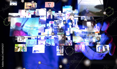 streaming data picture vide...