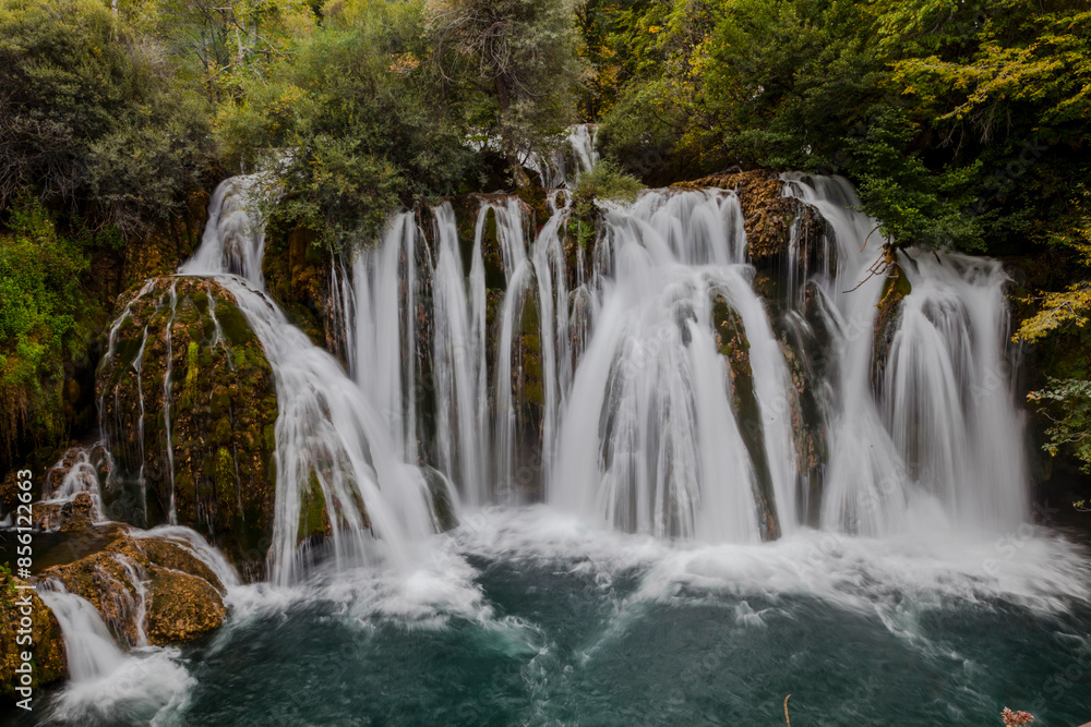 waterfall in the park