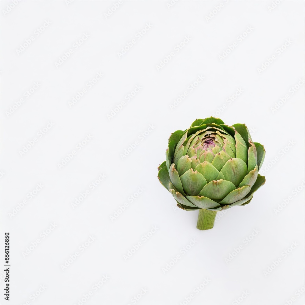 Fototapeta premium Artichoke isolated on white background