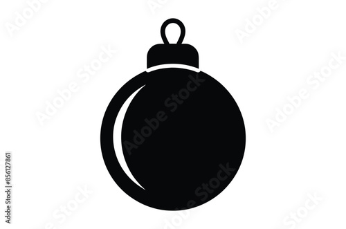 Christmas ball, Christmas ball icon vector, Christmas bauble vector illustration
