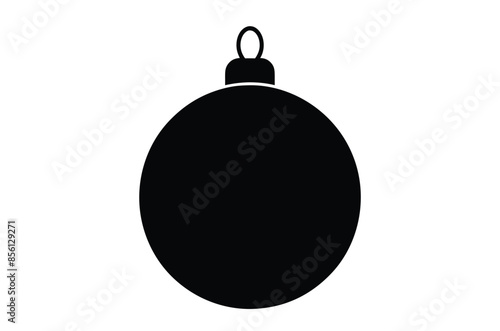 Christmas ball, Christmas ball icon vector, Christmas bauble vector illustration