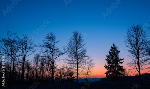 the vast sky and beautiful atmosphere