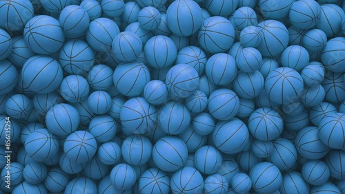 Basketball Balls Animation Background 1