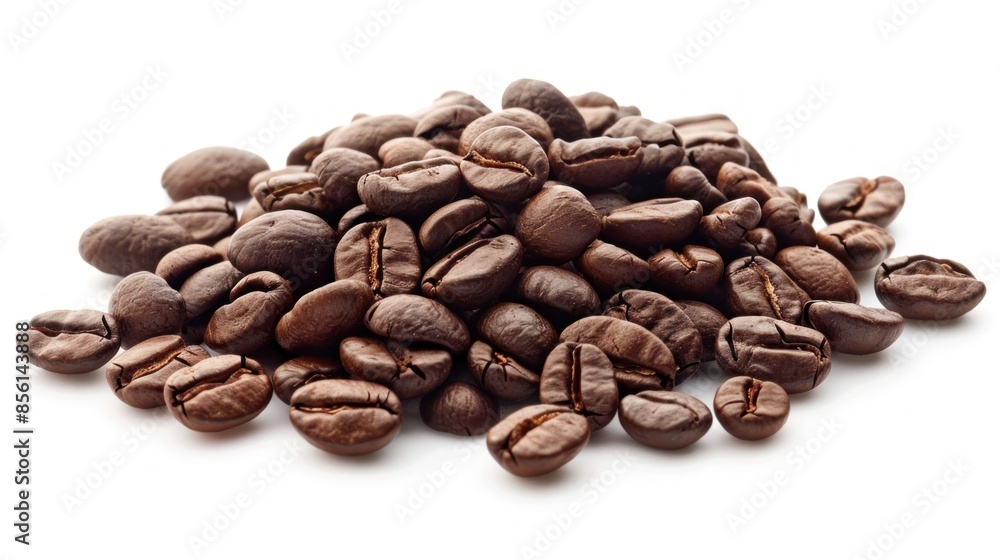Close-up of Roasted Coffee Beans Close-up of Roasted Coffee Beans