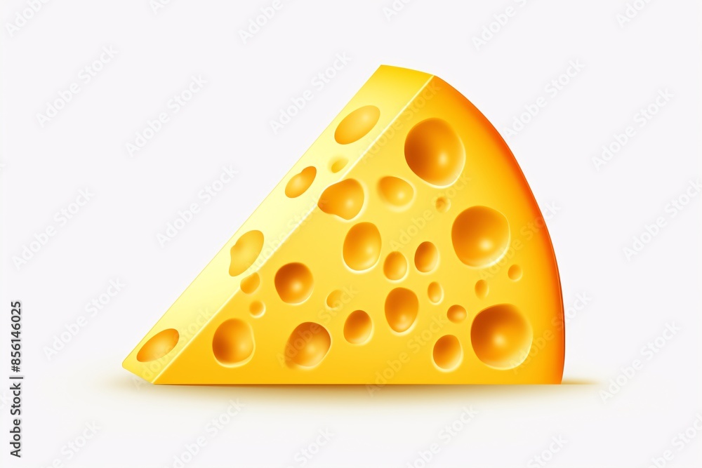 a yellow cheese with holes a yellow cheese with holes